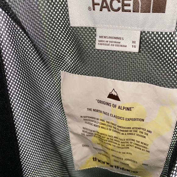 Super nice jacket with fleece zip in jacket included men’s xl the northface - Picture 13 of 16